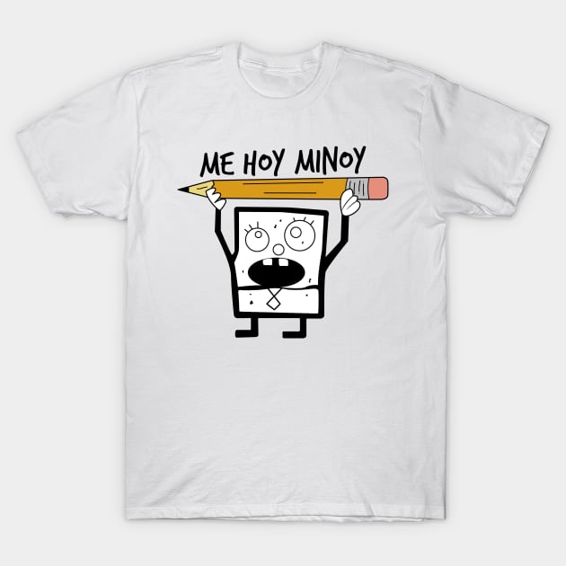 Doodlebob With Pencil T-Shirt by TextTees